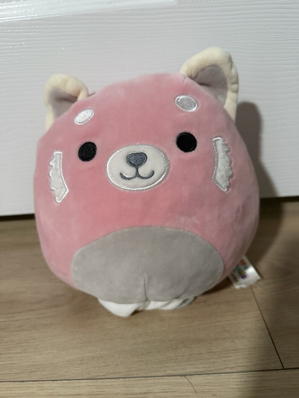 Sqiushmallow Flip A Mallow Dohna Pink Panda & Mischa Snow Leopard 8" Plush